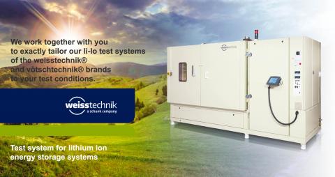 A lítium-ion energiatárolók tesztrendszere