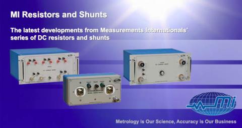 Ellenállások és söntök – Terméklista