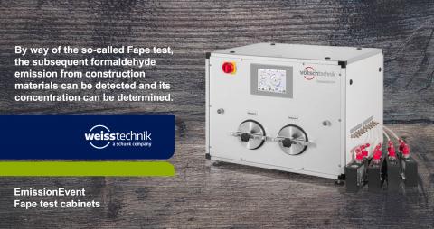 Fape formaldehid tesztkamra, EmissionEvent