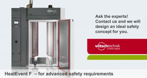 HeatEvent F, szárító- és hőkezelő kemencék, amelyekben gyúlékony gázok szabadulnak fel