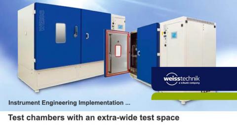 WK2500 – megnövelt térfogatú klímakamrák